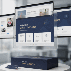 premium email templates for mailchimp, mailwizz, sendgrid, or any smtp platform