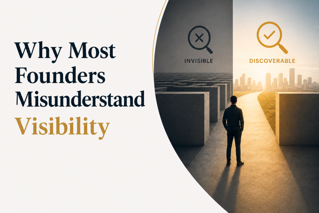 Why Most Founders Misunderstand Visibility